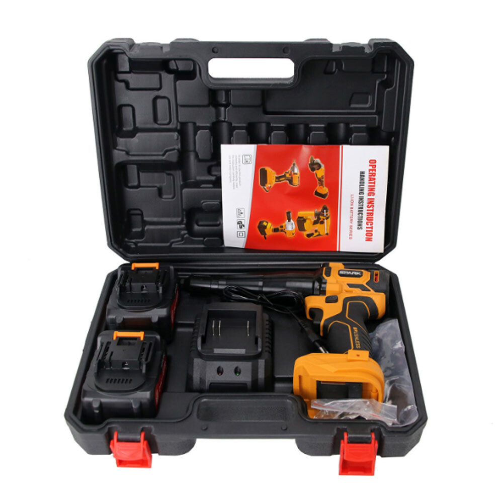 Automatic Brushless Cordless Electric Rivet Gun Brushless 21V Battery 3.2-4.8MM