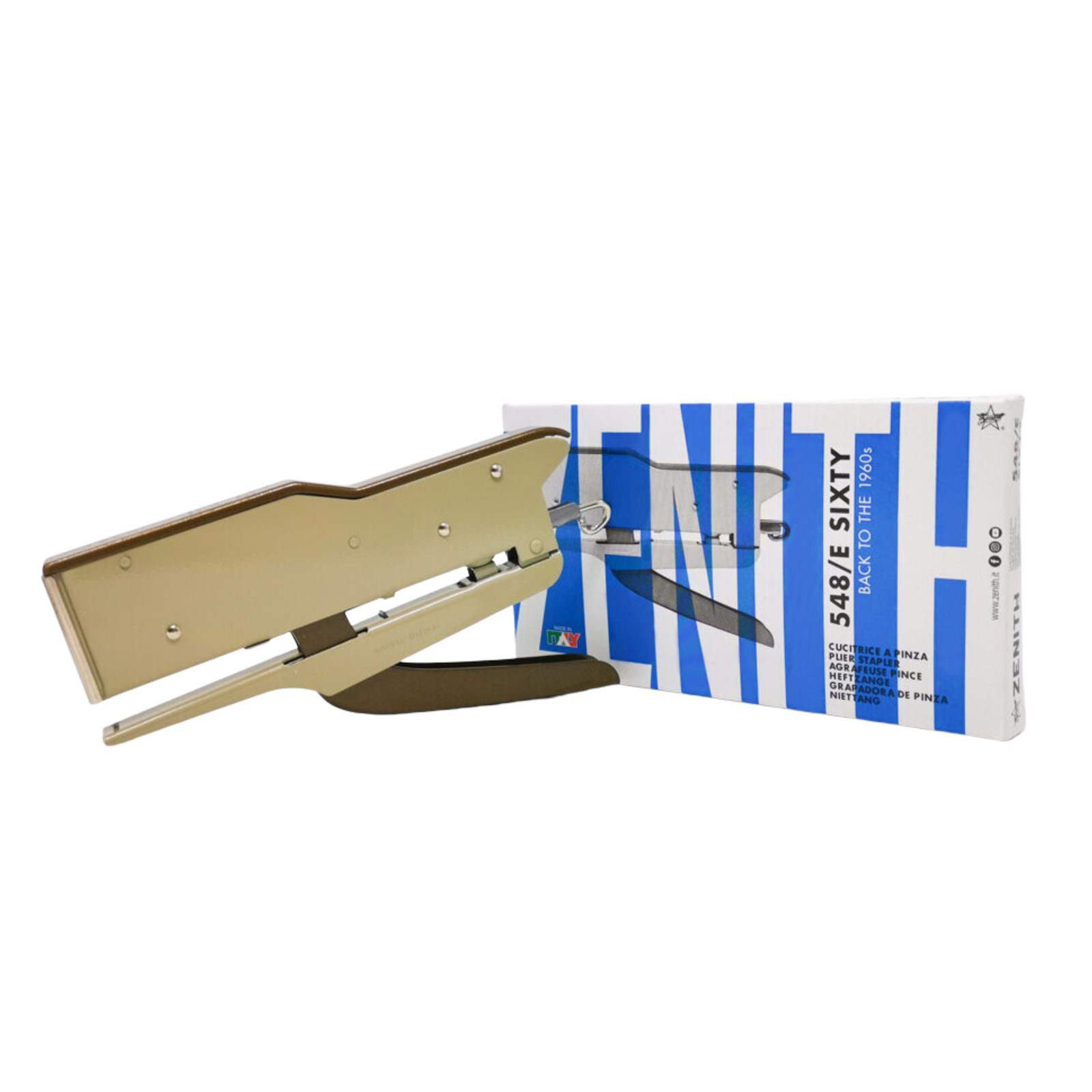 Zenith 548/E Plier Stapler: stapler (Blue Jeans)