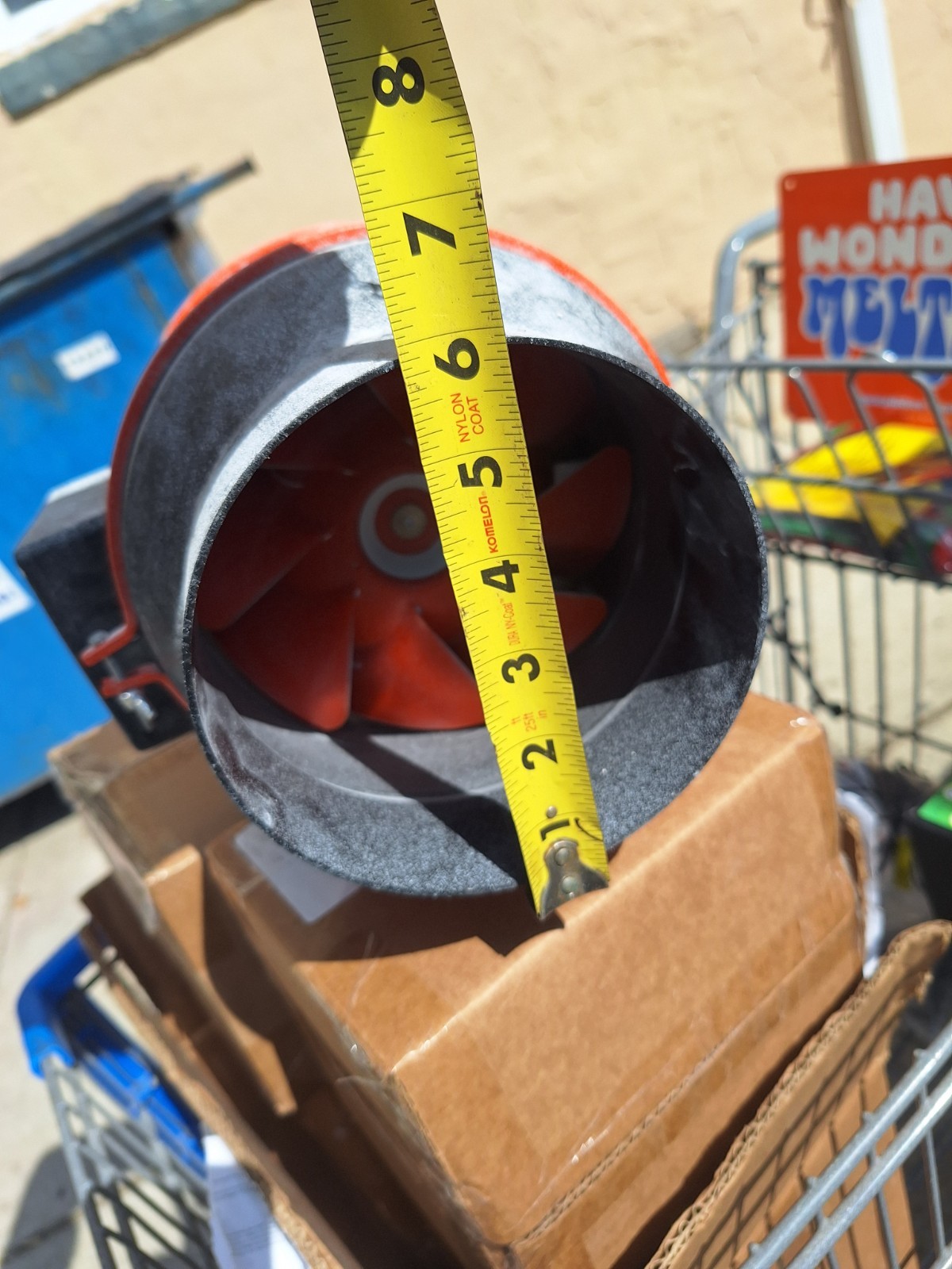 Spider Farmer Inline Duct Fan Model DF150-A