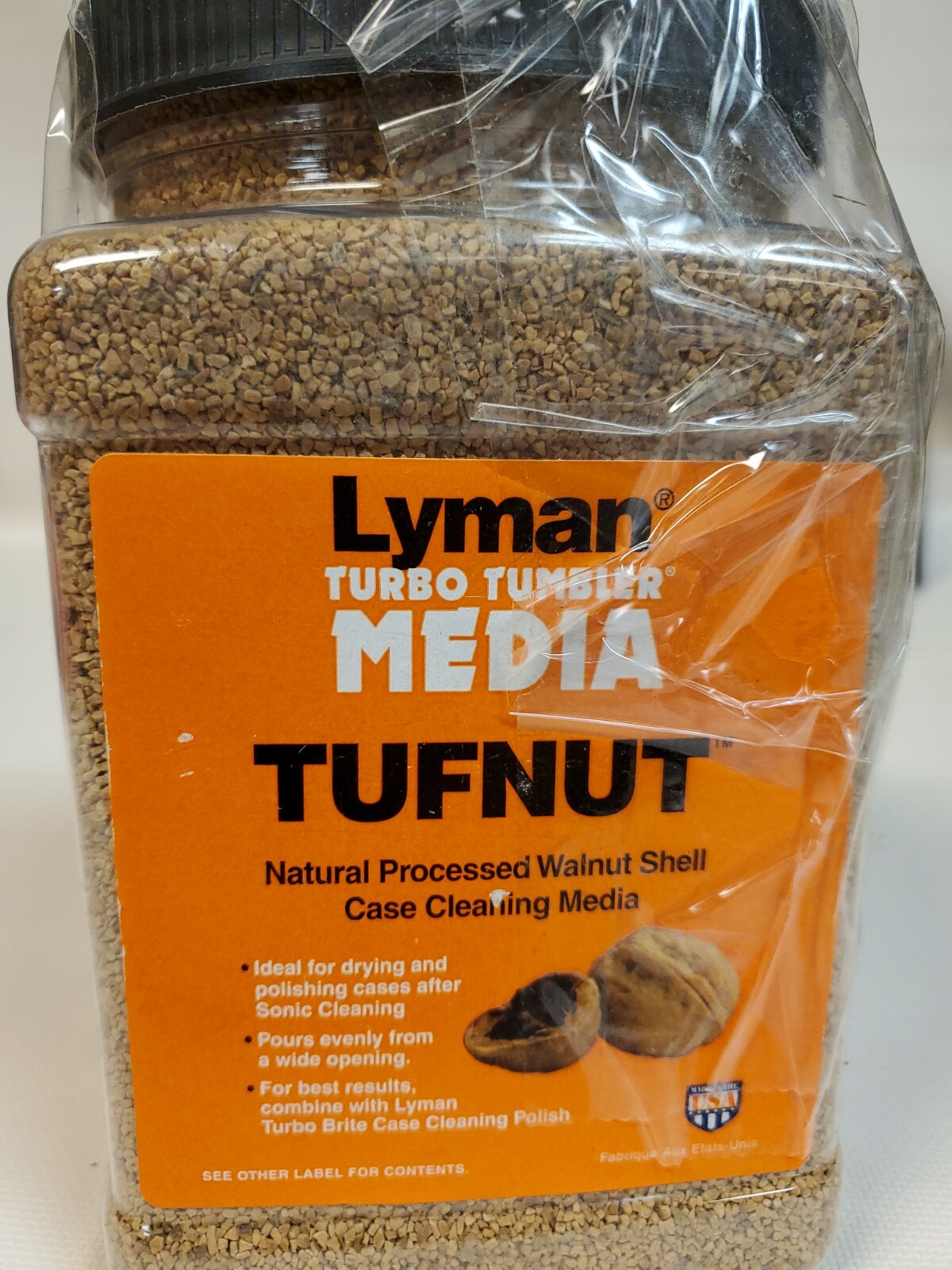 Lyman Turbo Tumbler Media -  Tufnut 3.2 lbs