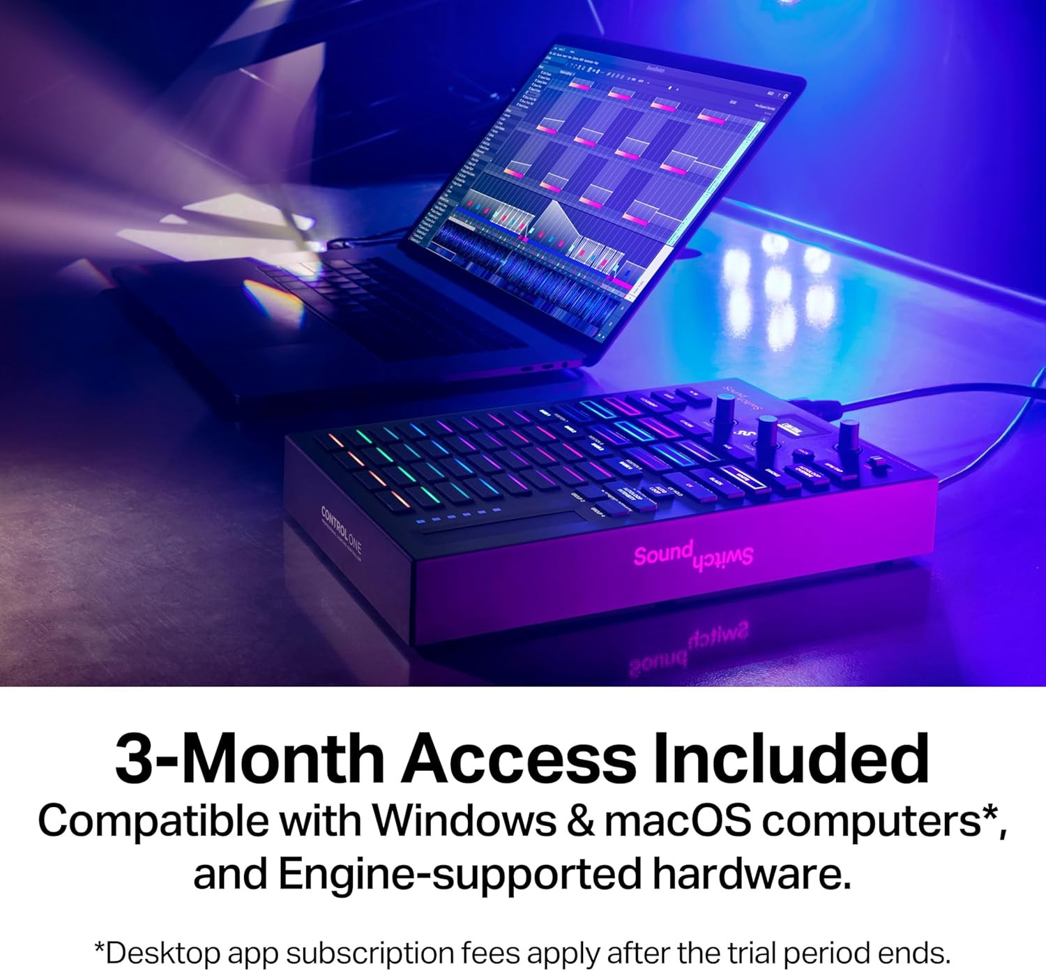Control One - Professional DMX DJ Lighting Controller with 3 Months Software Ac