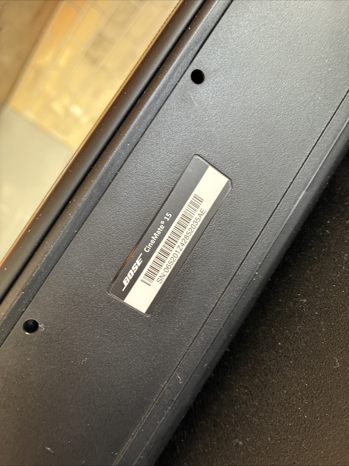 Bose Cinemate 15 Home Theater System