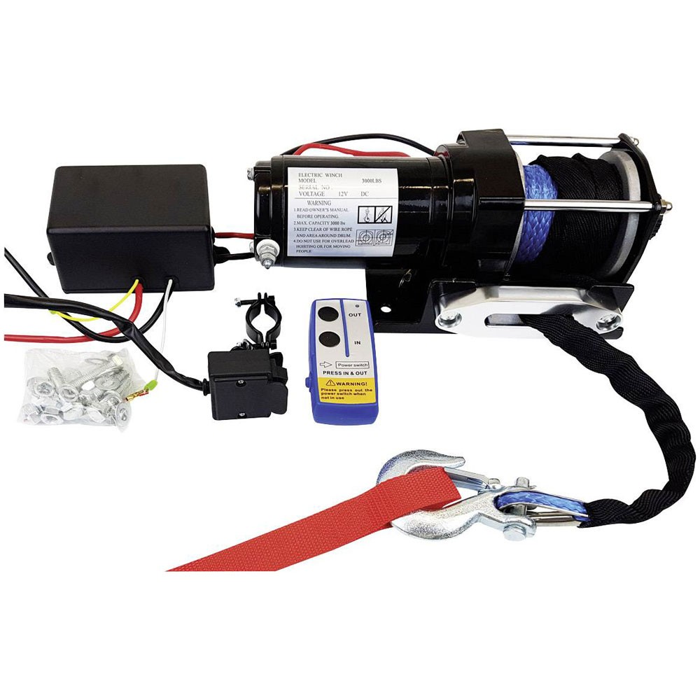 Berger & Schröter 31778 Winch Cordless remote Traction 2722 kg