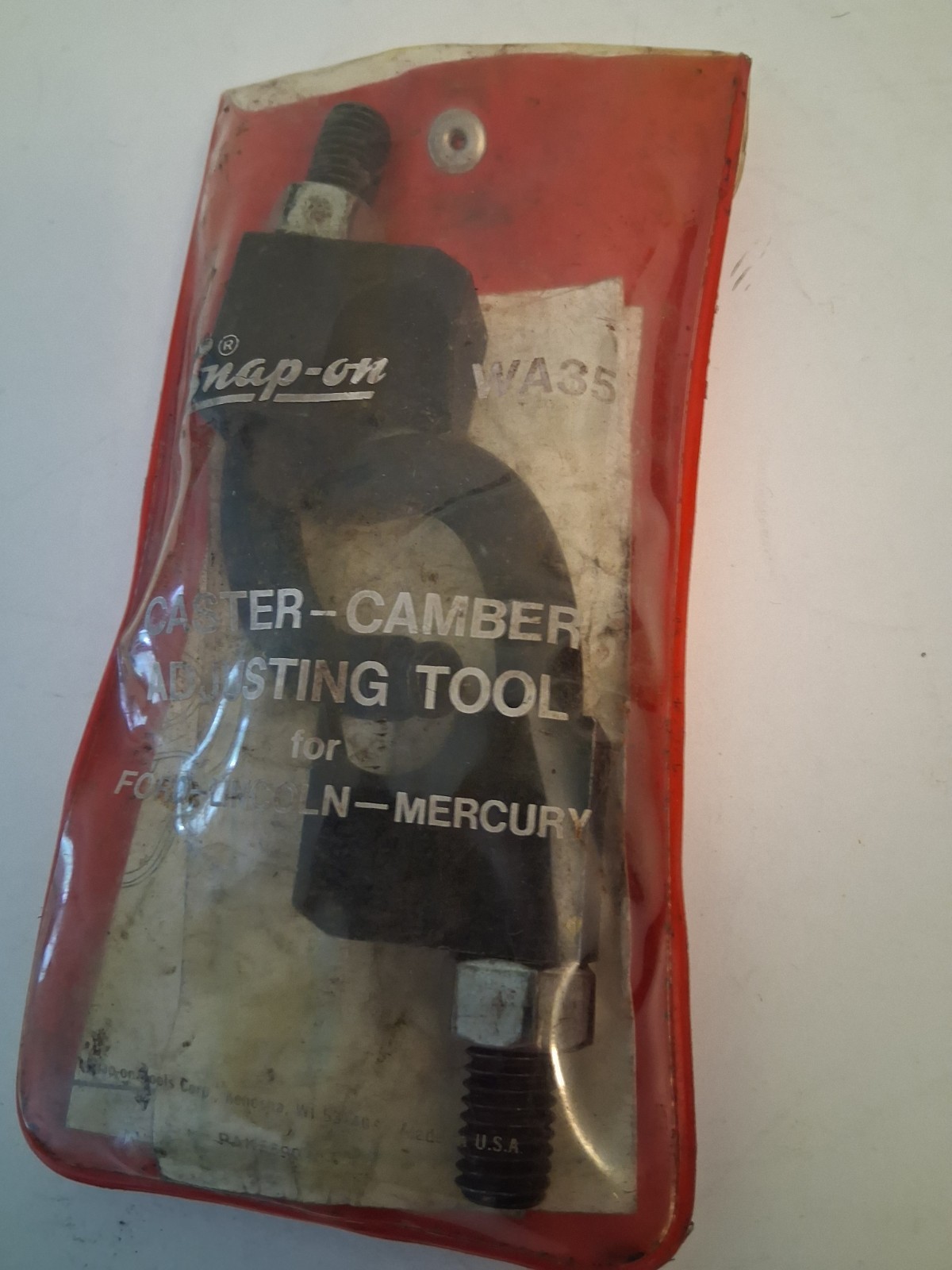 SNAP-ON WA35 Tool CASTER - CAMBER Adjusting Tool for Ford, Mercury & Lincoln