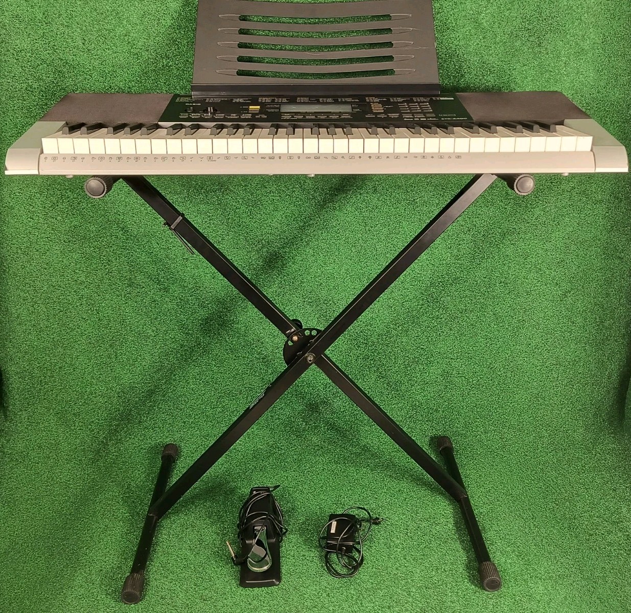 Casio CTK-4400 Electric keyboard  W/ Sustain Pedal, Music Holder & Metal Stand