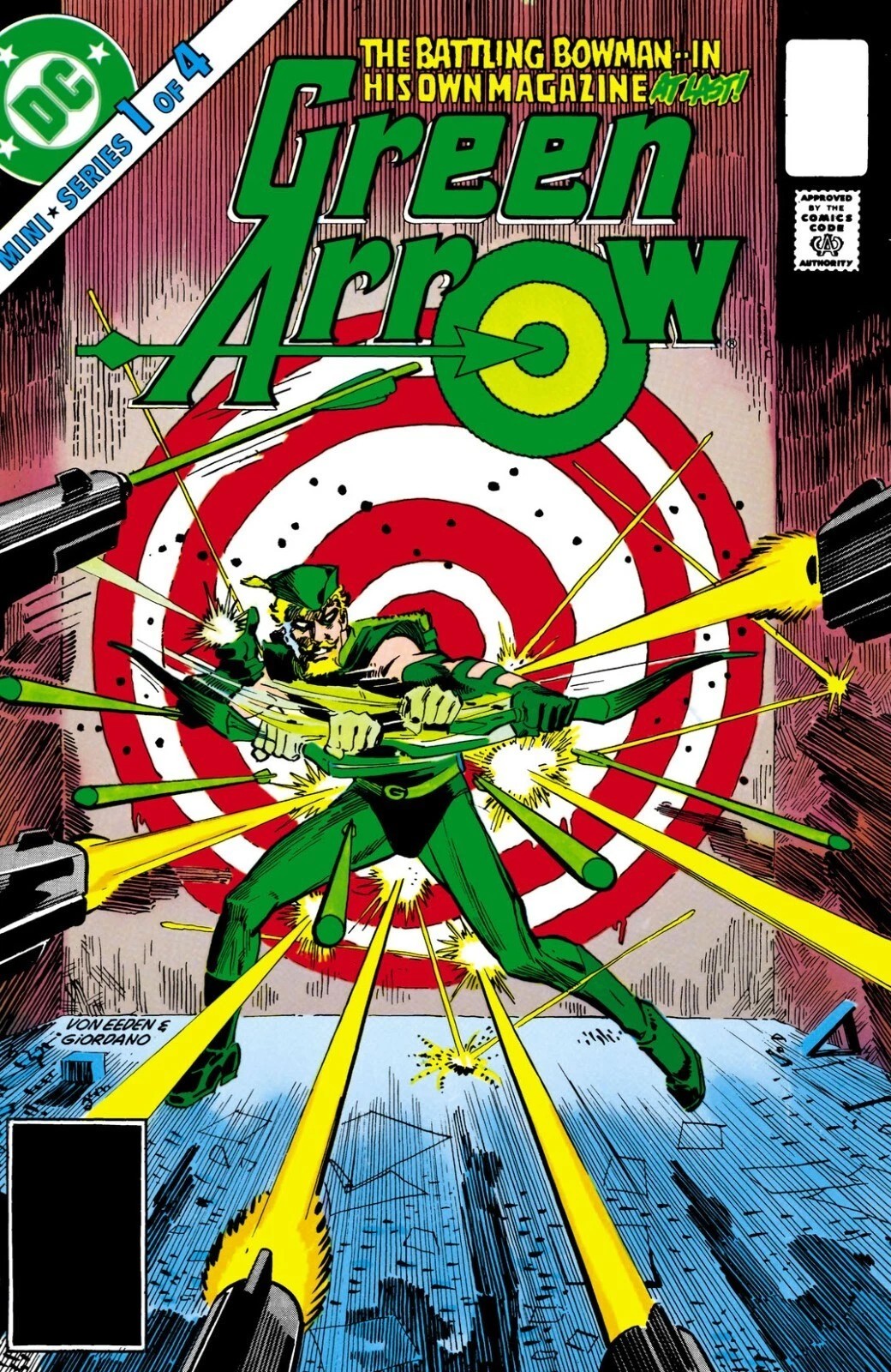 GREEN ARROW #1 COMIC BOOK COVER GLOSSY Poster print 16"x24" home decor