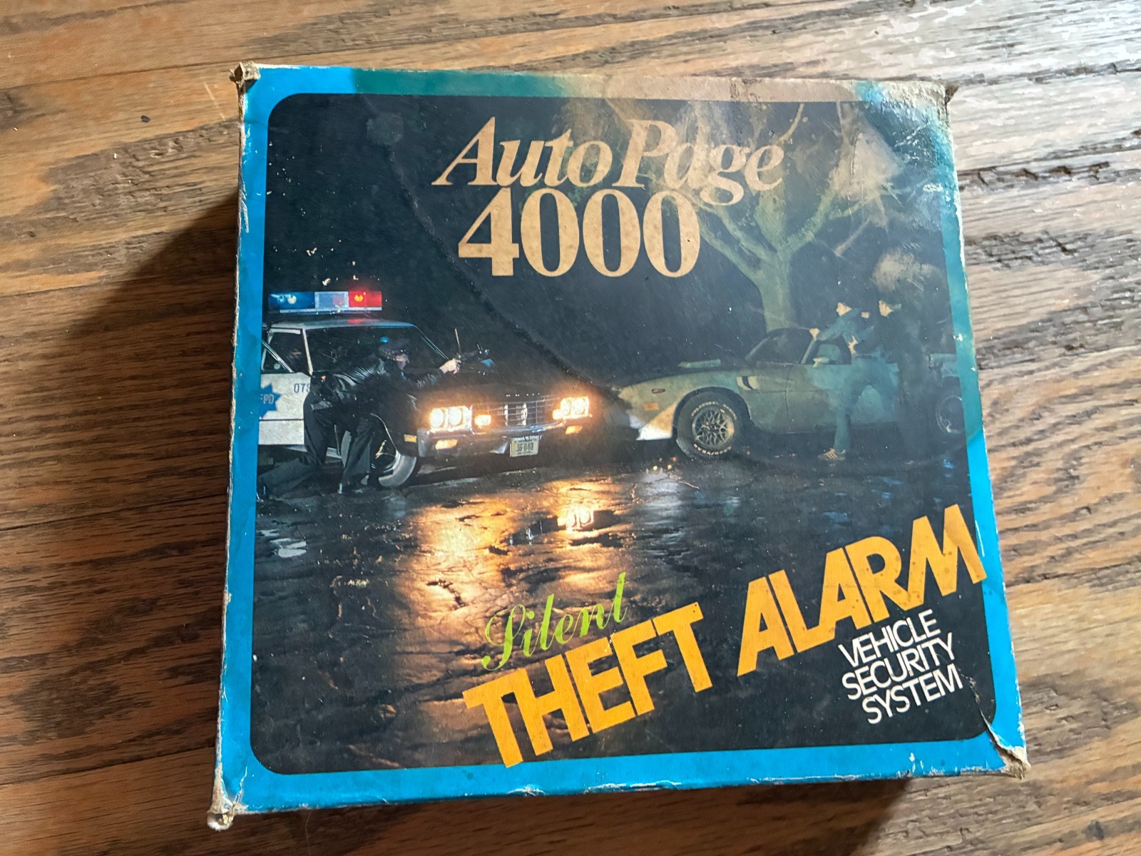 Auto Page 4000 Silent Theft Alarm Vehicle Security System