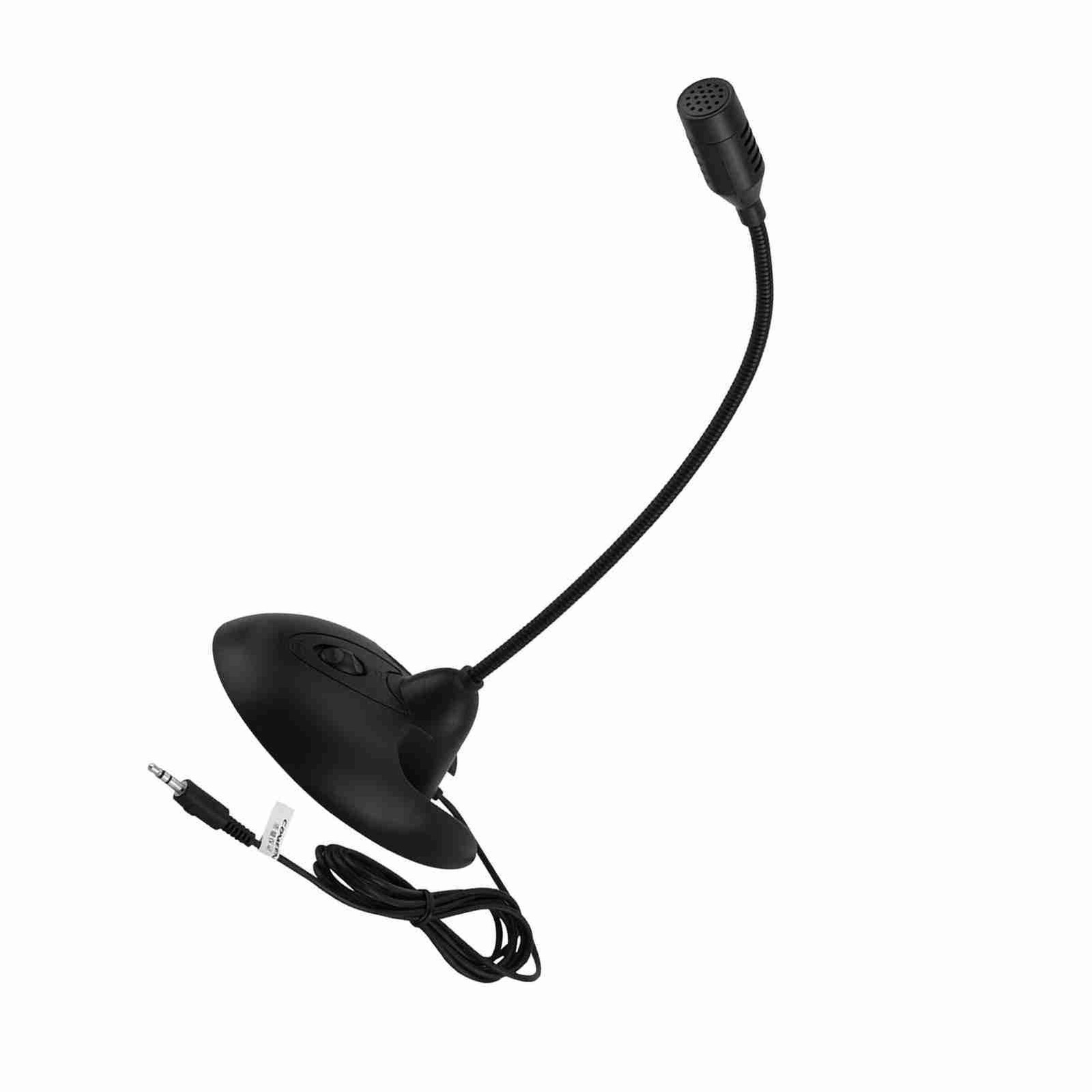 Flexible Gooseneck Desktop Standing Microphone Stereo Karaoke Microphone (B JUJC