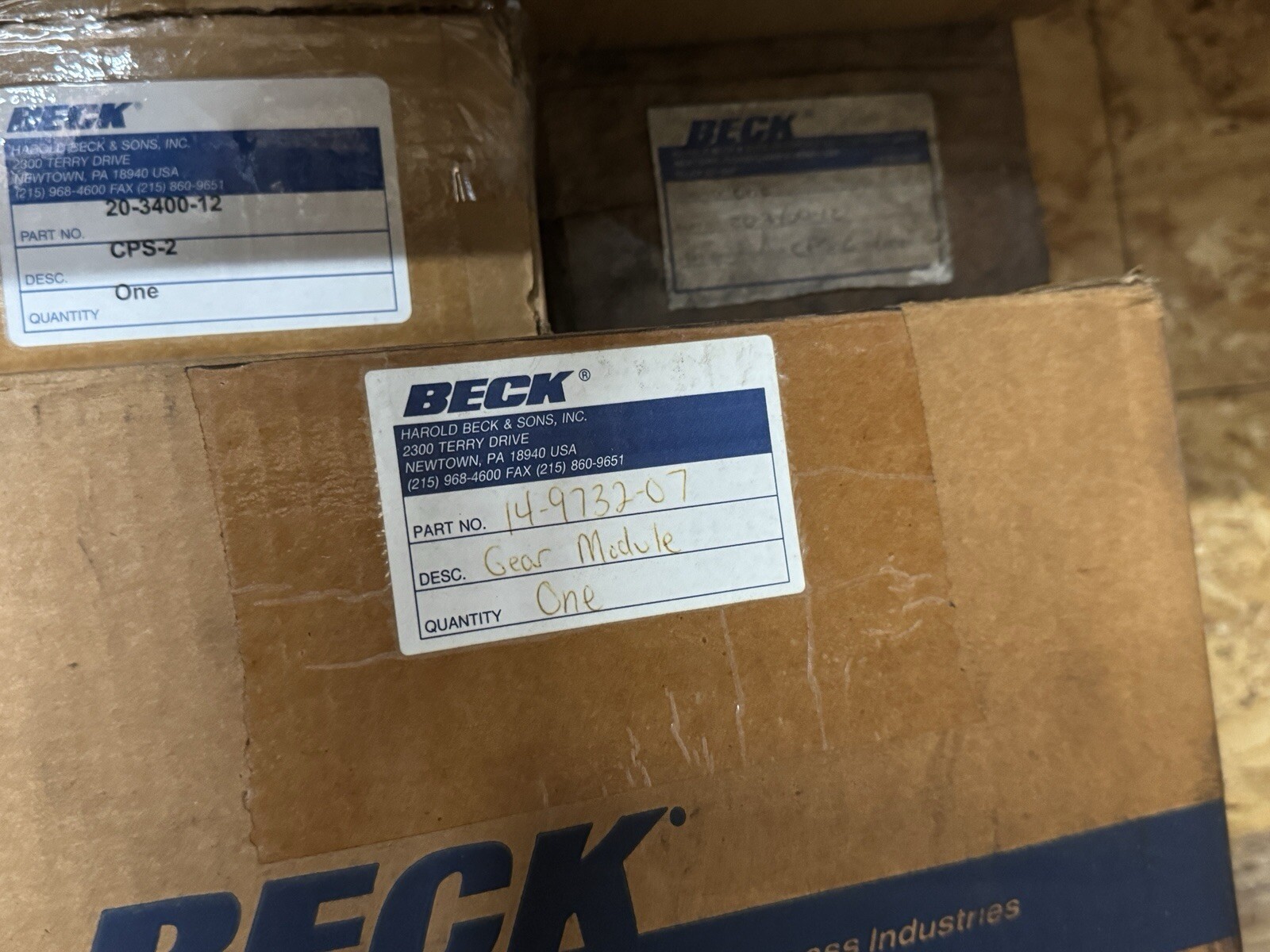 Beck 20-3400-12 Contactless Position Sensor CPS-2 Module