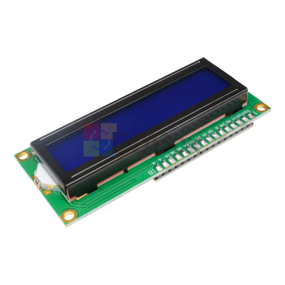 IIC/I2C/TWI/SP​​I Serial Interface 16X2 Character Blue 1602 LCD Display Module