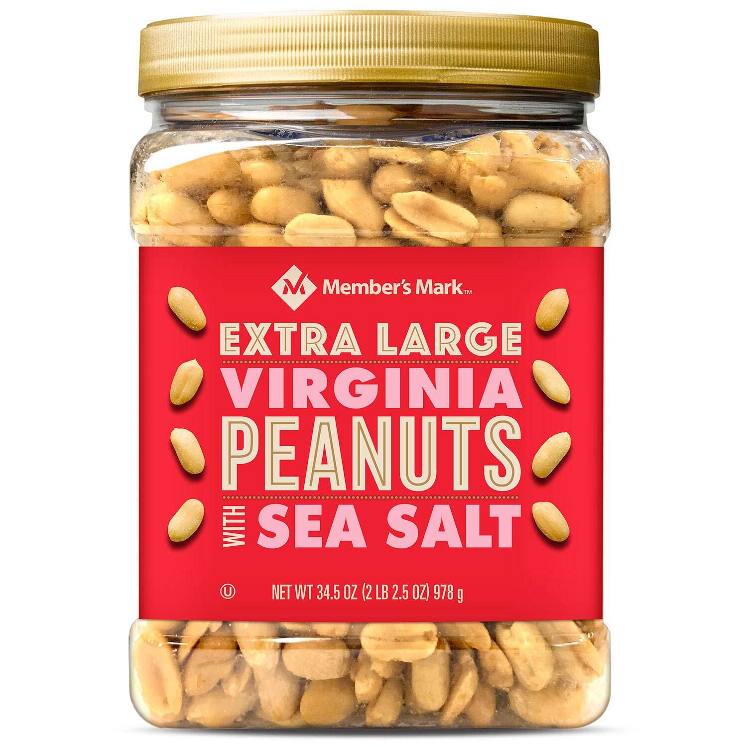 Member's Mark Extra Large Virginia Peanuts (34.5 Ounce)