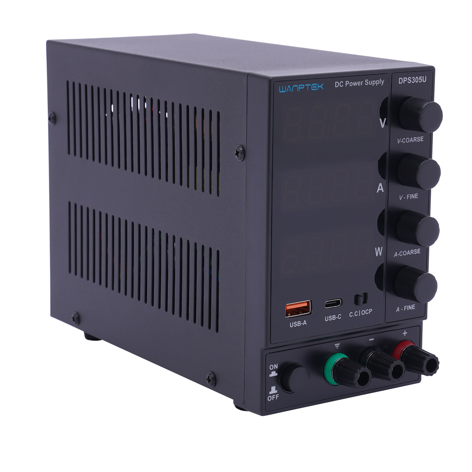 DC Power Supply Variable 30/60V 5/10A Switching Bench Power Supply Adjustable US