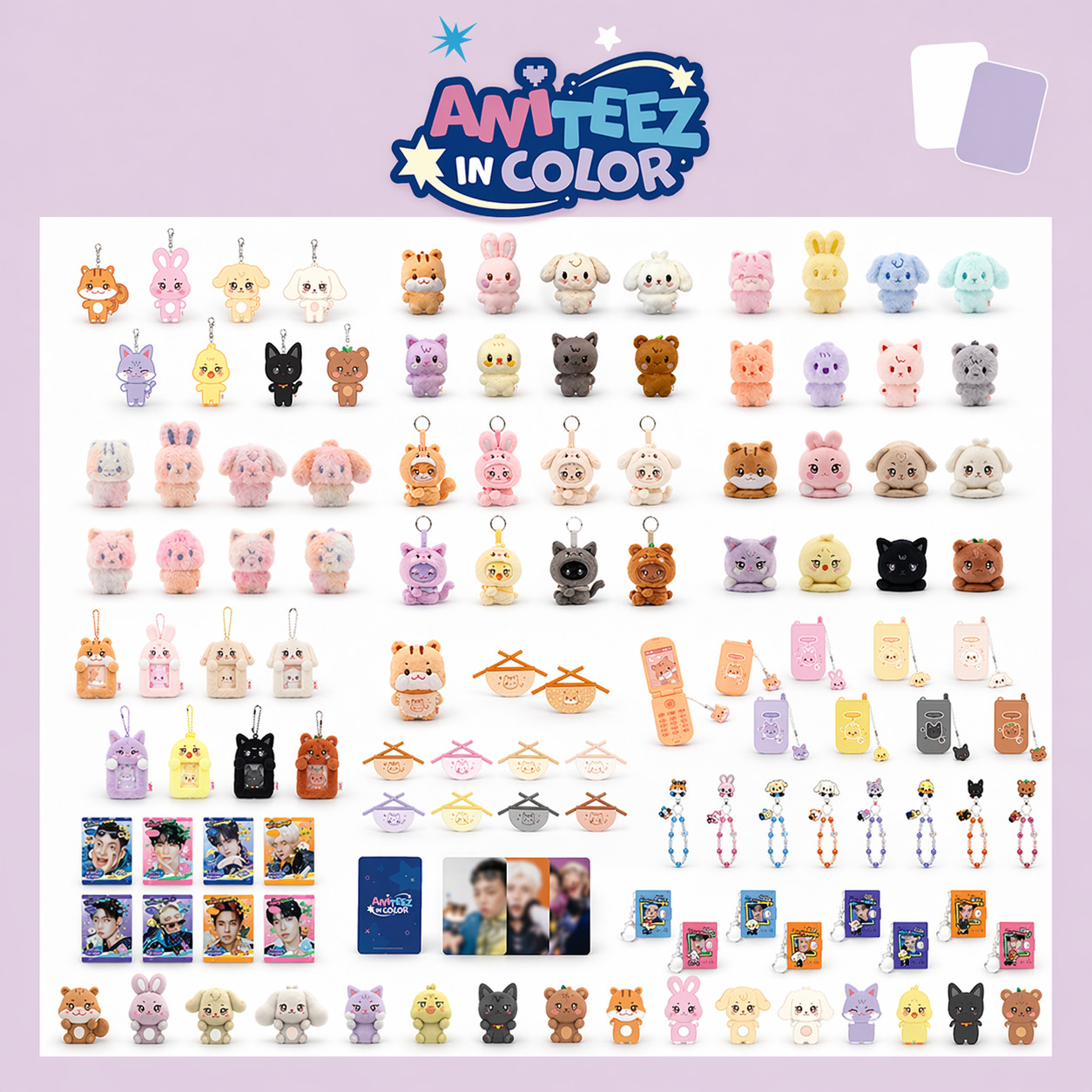 (ON HAND) ATEEZ x ANITEEZ POP-UP MD ANITEEZ In Color MD + Benefit Photocard