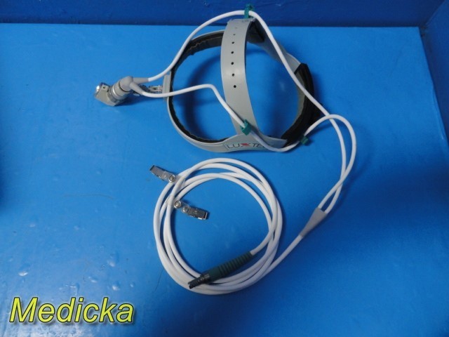 Integra Luxtec 9300XSP Surgical Light Source w/ Headlight & Fier Cable ~ 39207