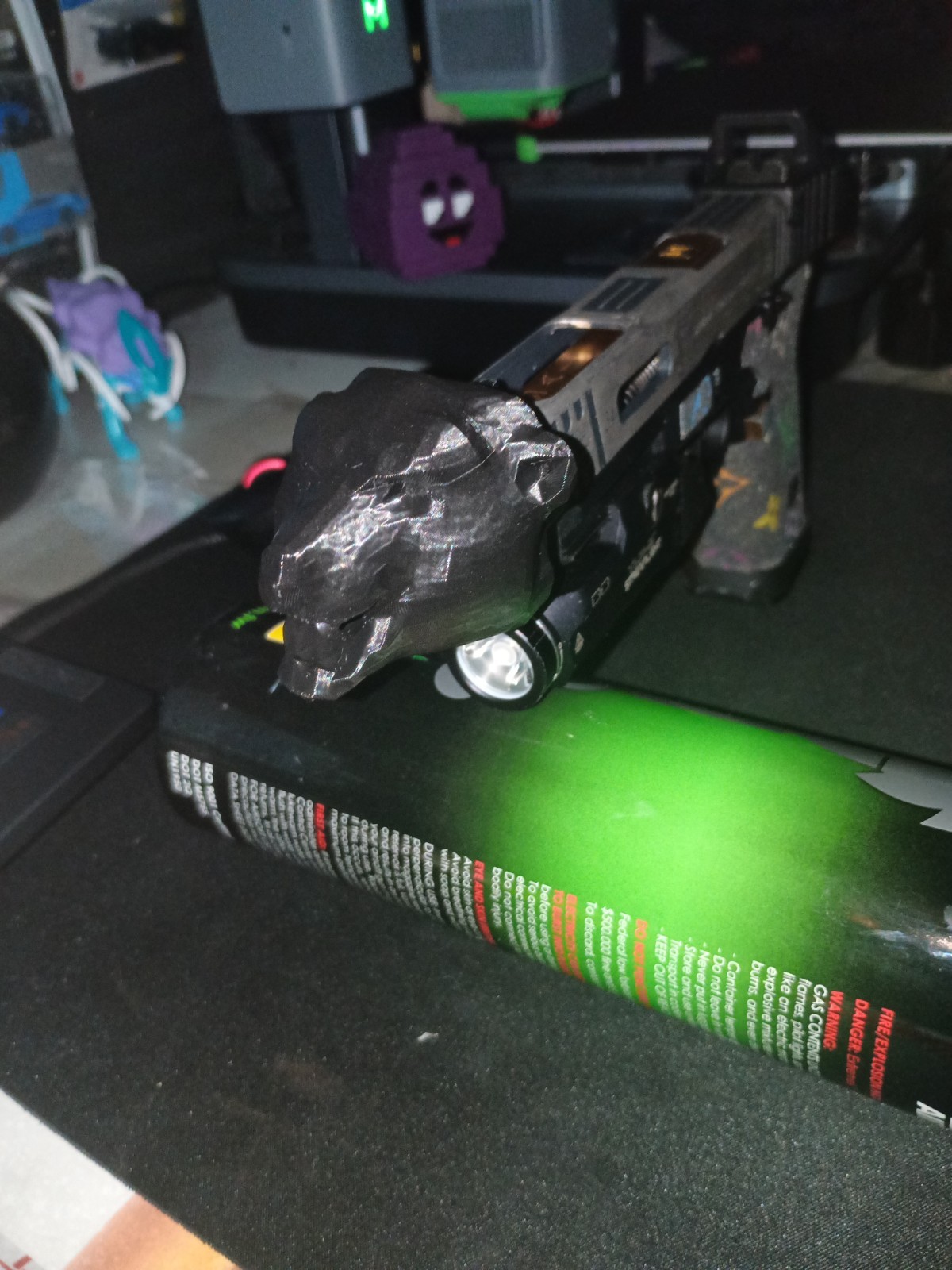 [3D Bro] Airsoft BEAR ATTACK Muzzle Device