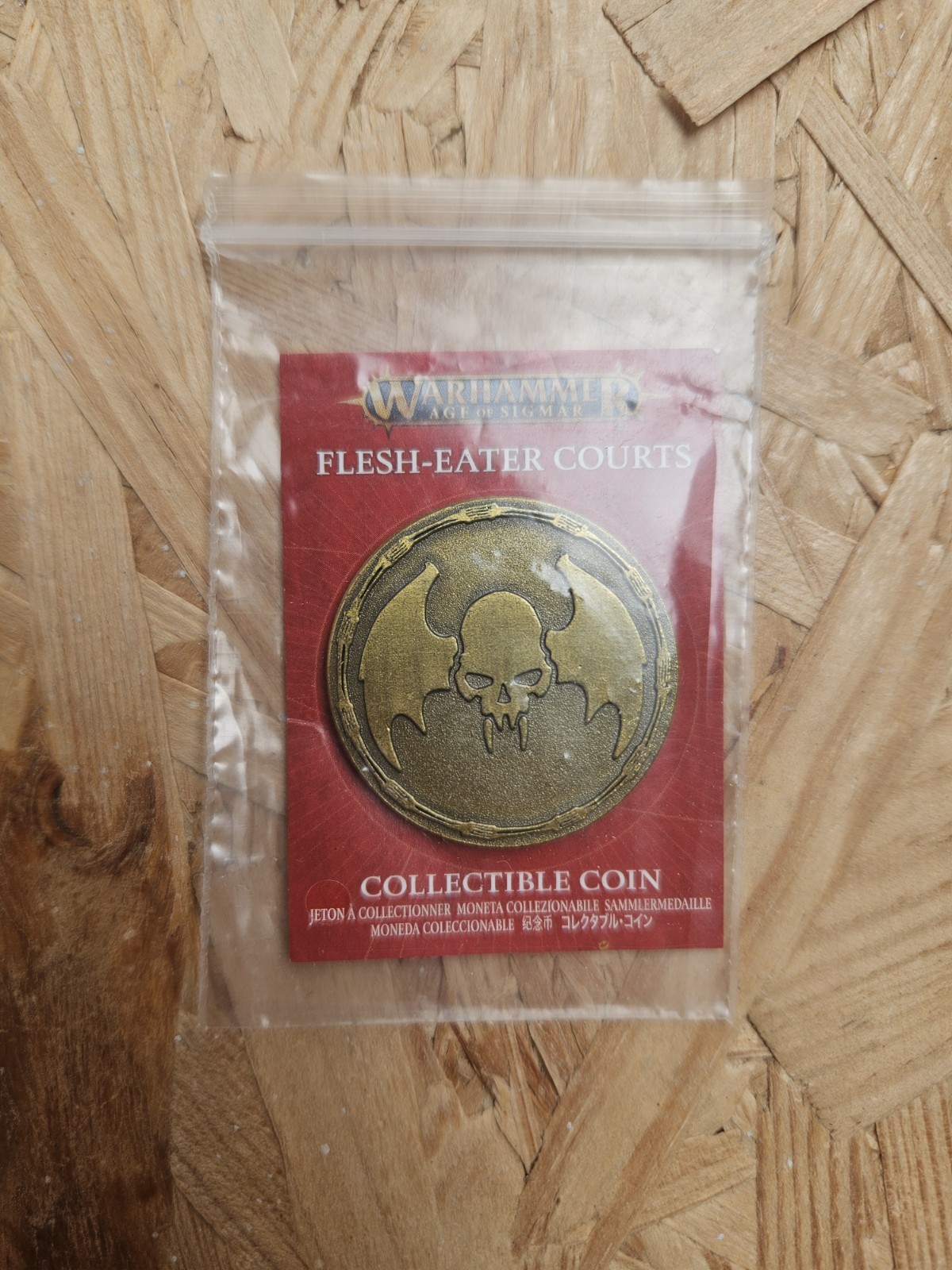 Warhammer Age of Sigmar Flesh-Eater Courts Collectible Coin 2023