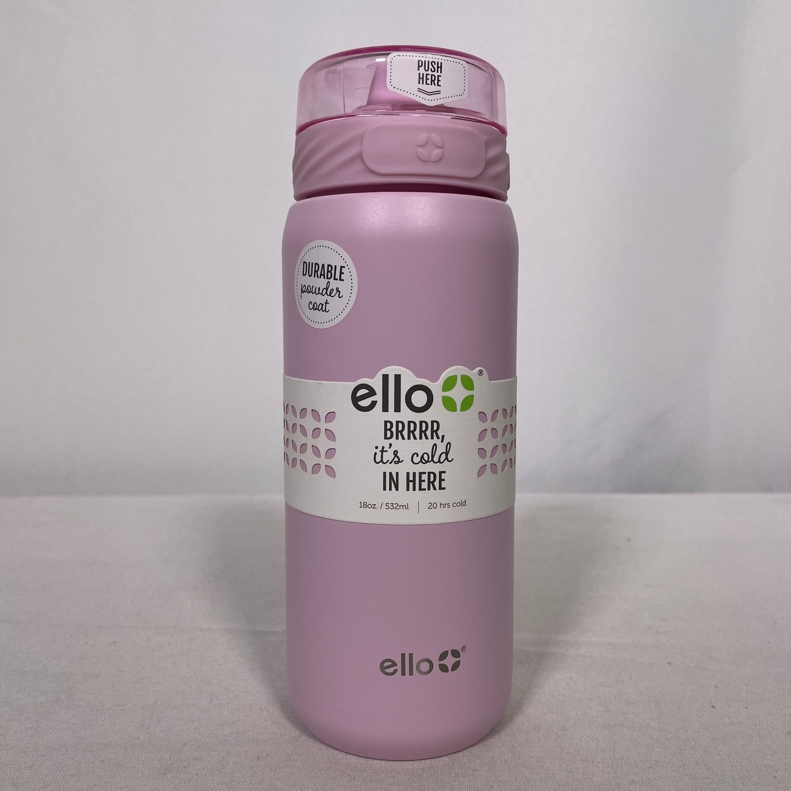 Ello Cooper Double Walled & Vacuum Insulated Stainless Steel Water Bottle 18oz