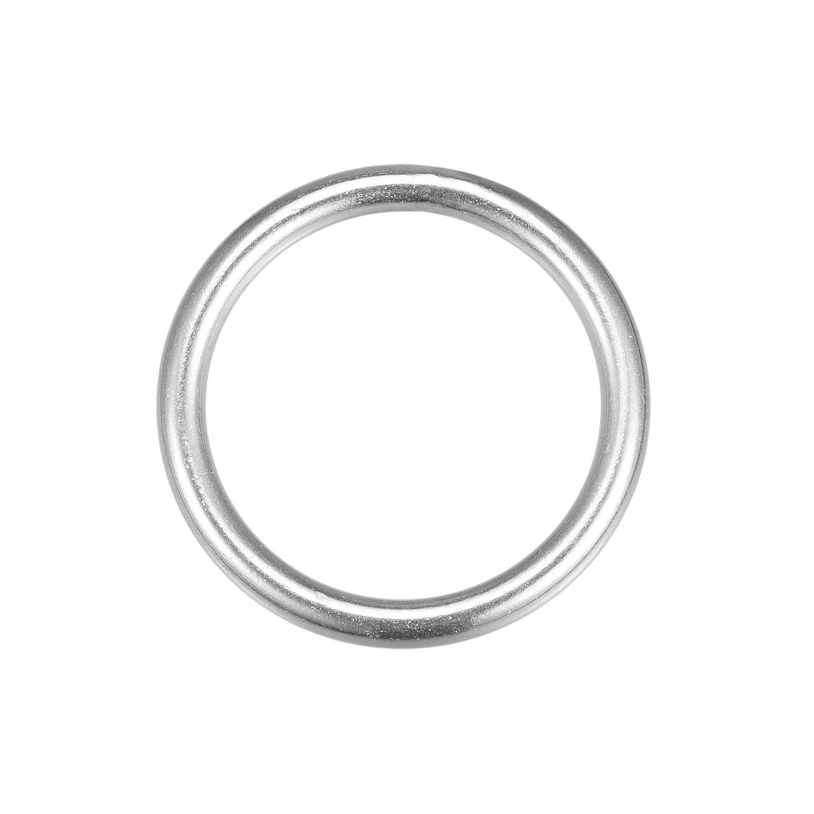 316 Stainless Steel O Rings (45x6mm) 1pcs, Welded Round Ring