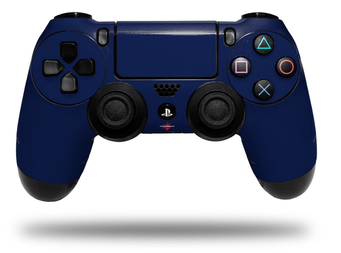 Skin for Sony PS4 Controller Solids Collection Navy Blue