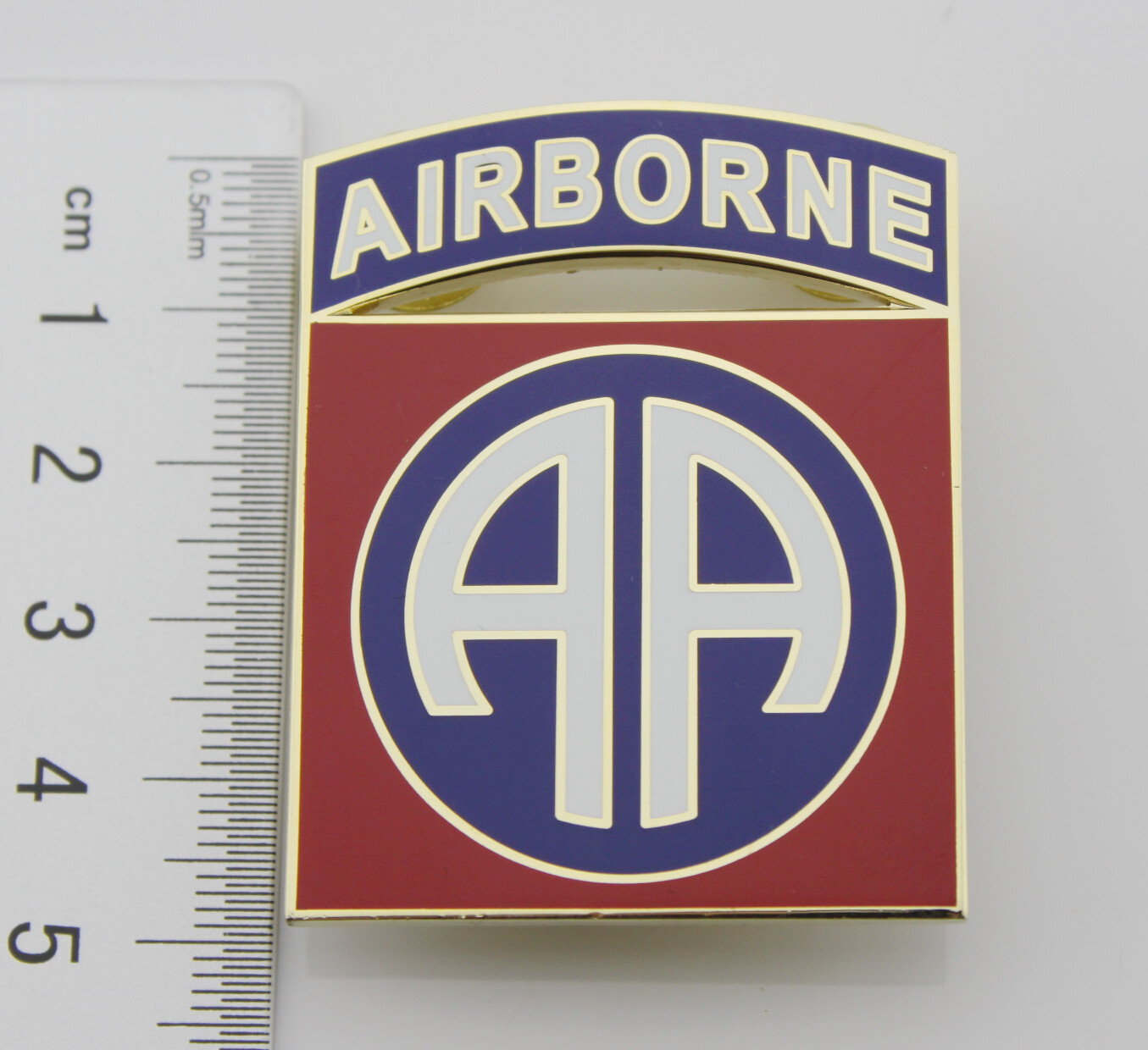 US ARMY 82ND AIRBORNE DIVISION COMBAT SERVICE IDENTIFICATION BADGE (CSIB)