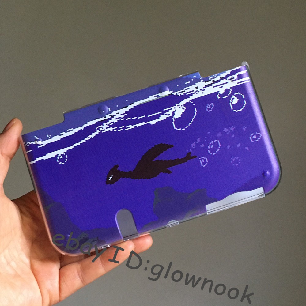Rare Custom Pixel Art cover Shell for Nintendo series -Handmade DIY Design Case