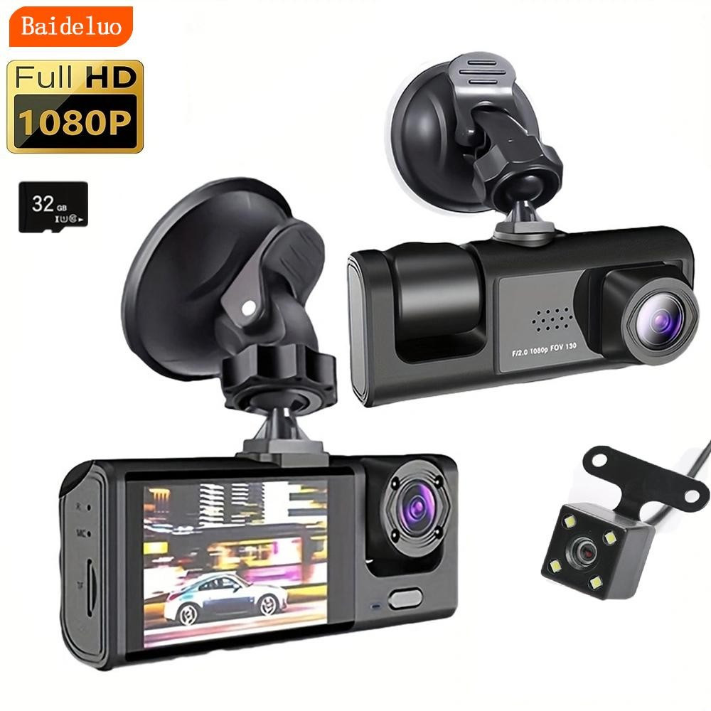 1080P Dual Camera Dash Cam for Cars,Front and Inside,Car Camera with IR Night