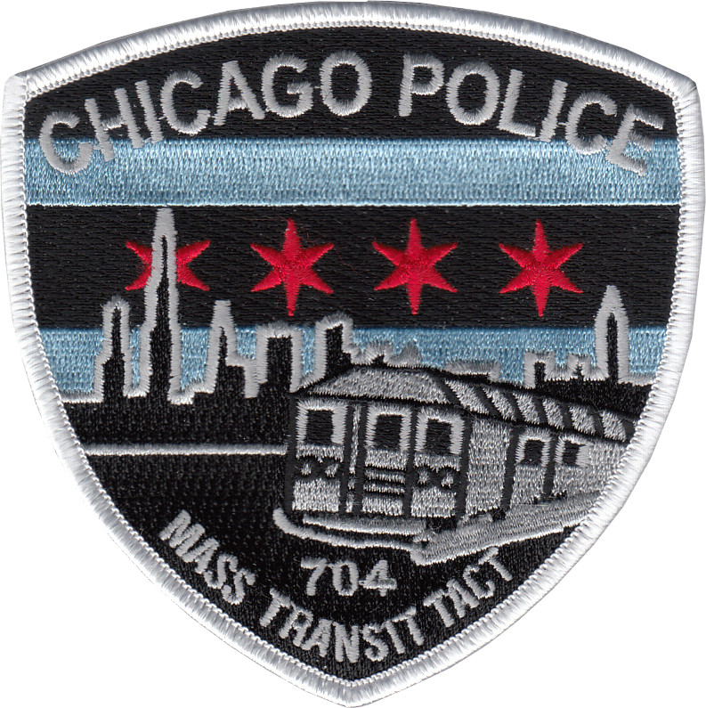 CHICAGO POLICE SHOULDER PATCH: Mass Transit Tactical Team (MTTT)