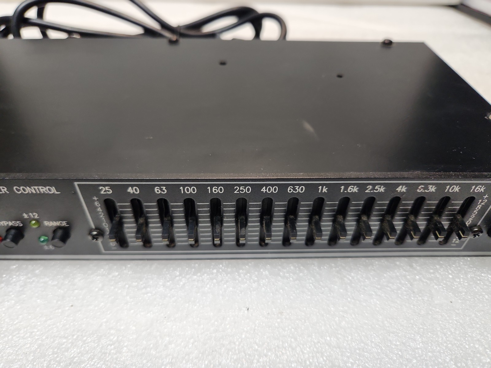 Rane ME 15B Graphic Equalizer 2 Channel Rackmount Pro Audio EQ Tested Works