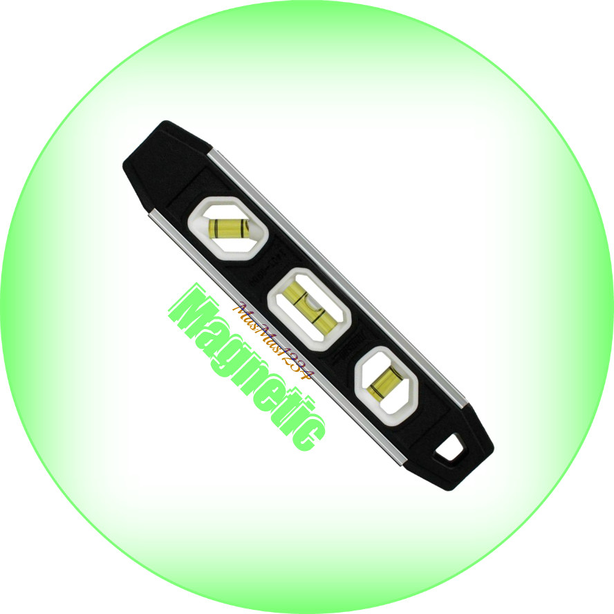 9 Inch Magnetic Aluminum Reinforced Torpedo Level 1421-0900 Johnson Level
