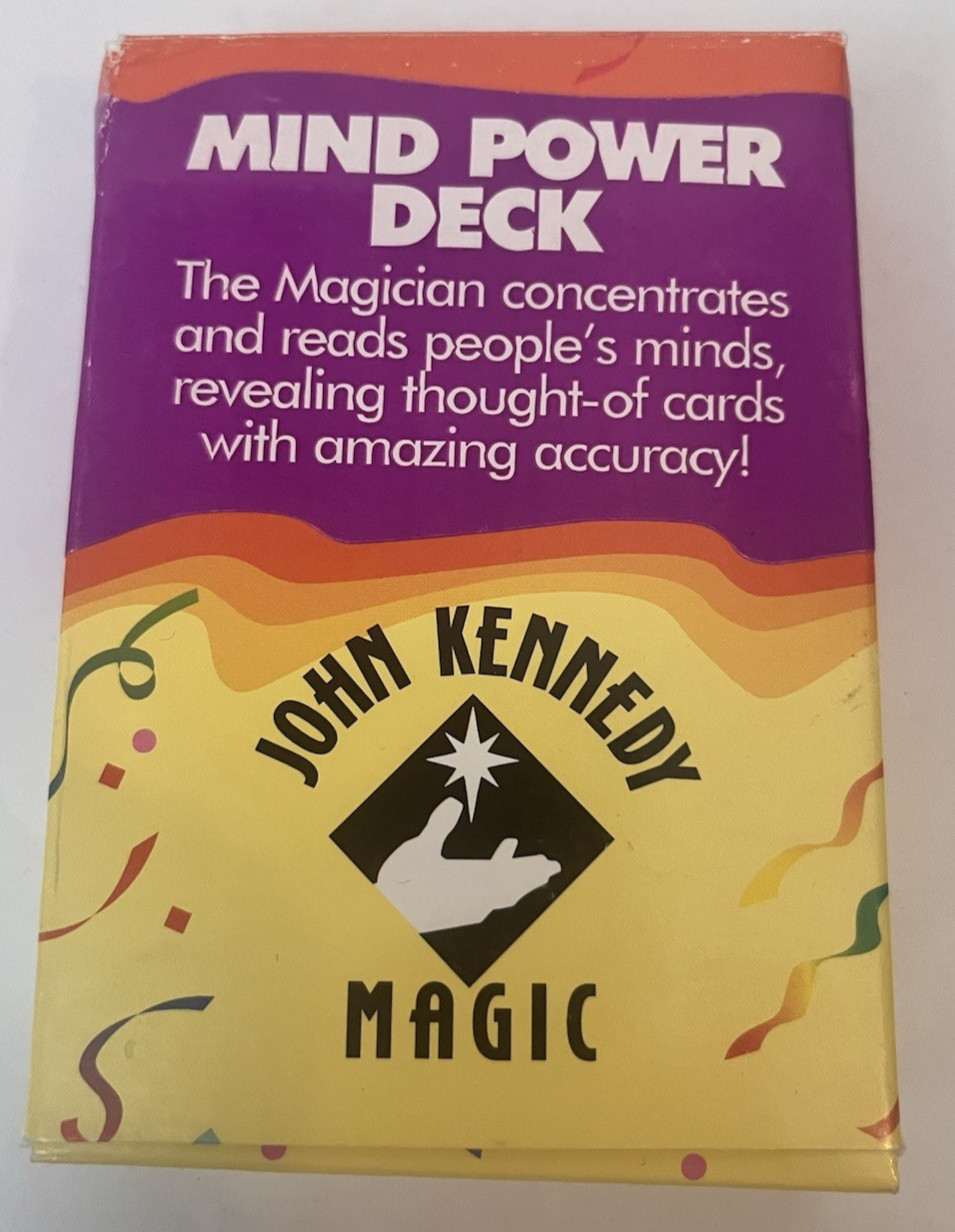 Mind Power Deck By John Kennedy Magic