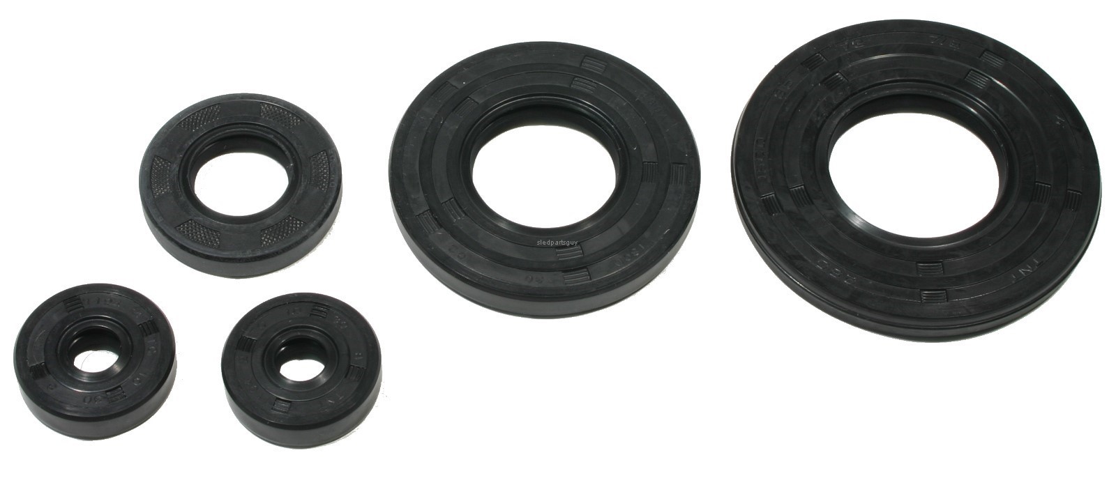 Ski-Doo Formula MX, 467 cc, 1988-1995, Crank, Water Pump, Rotary Valve Seal Kit