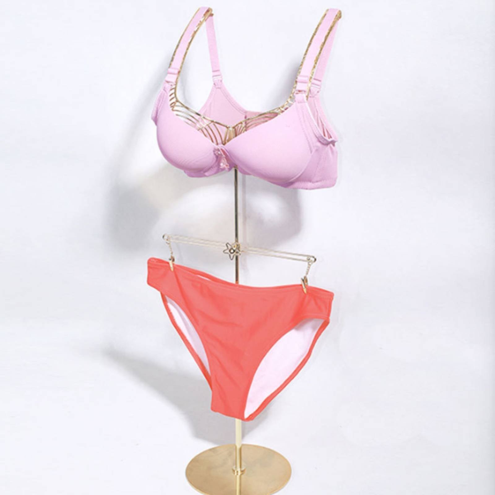 Underwear Display Stand Metal Wire Display Frame Fixture Stable Base
