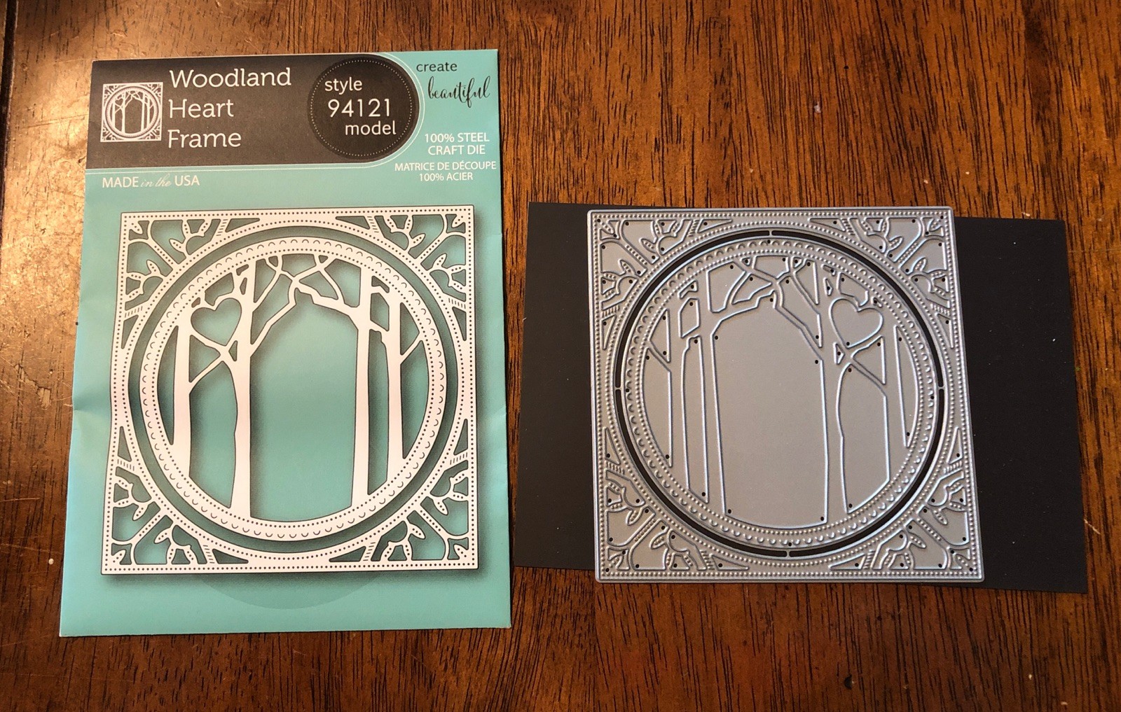 Memory Box Woodland Heart Frame