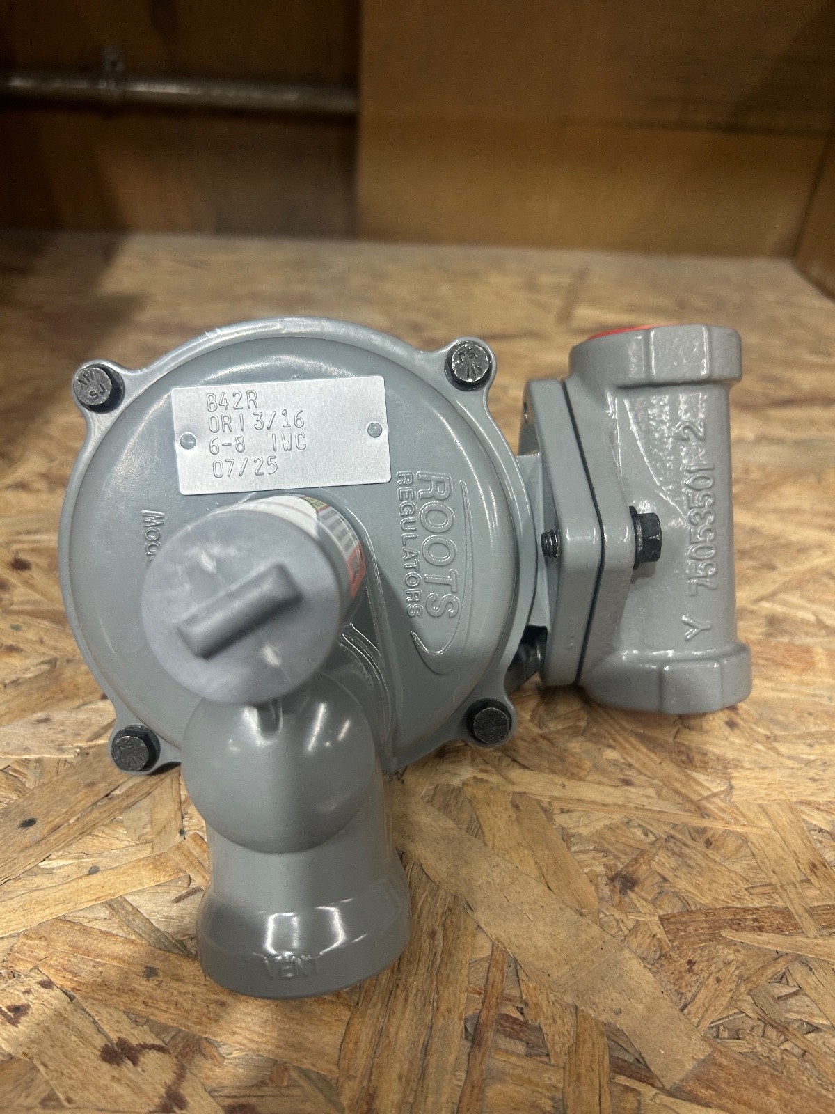 1" x 1" Natural Gas Regulator