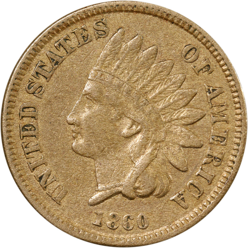 1860 Indian Cent Great Deals From The Executive Coin Company