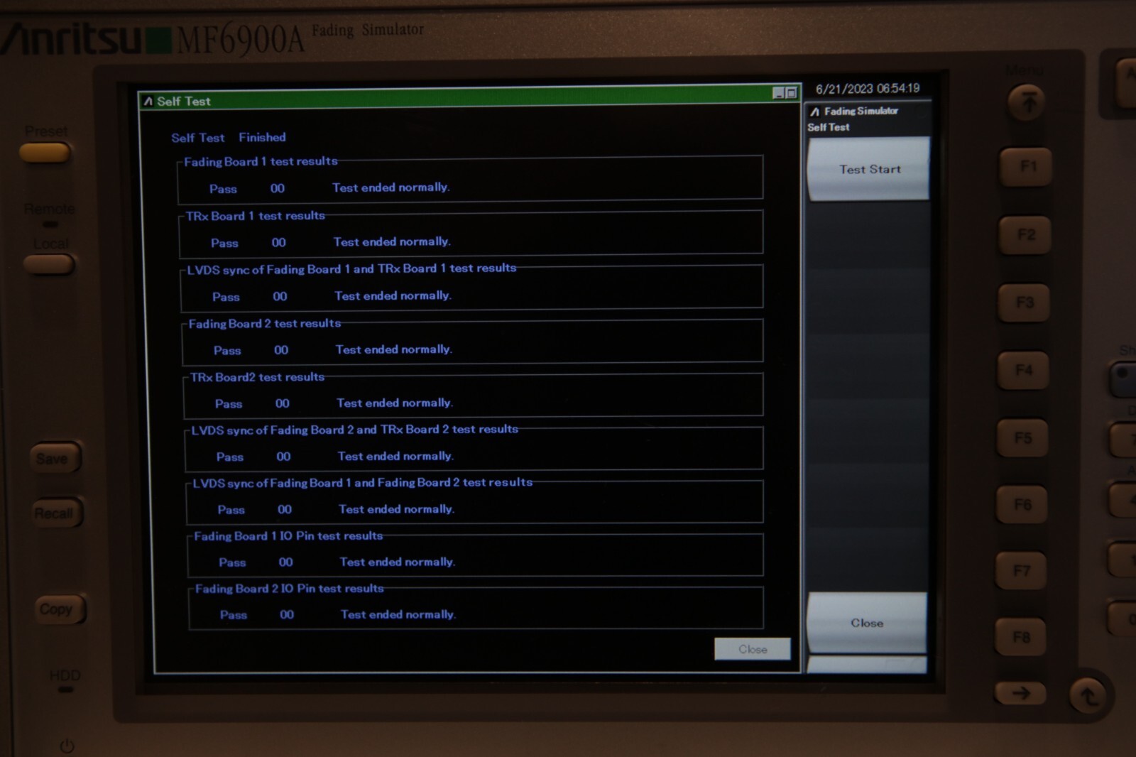 Anritsu MF6900A Fading Simulator