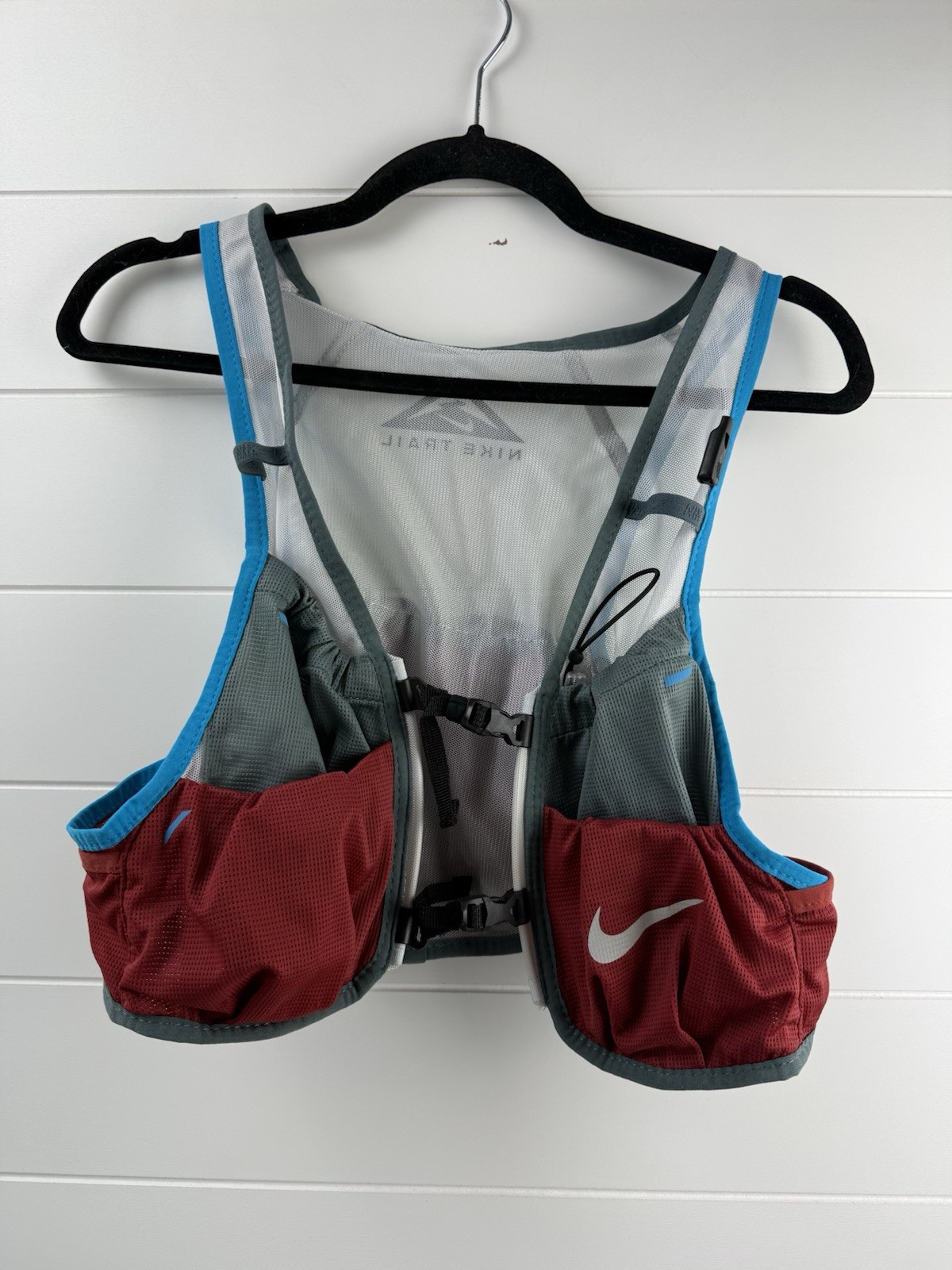 Nike Trail Running Vest Women Pure Platinum/Hasta/Dark Cayenne/Laser Blue Medium