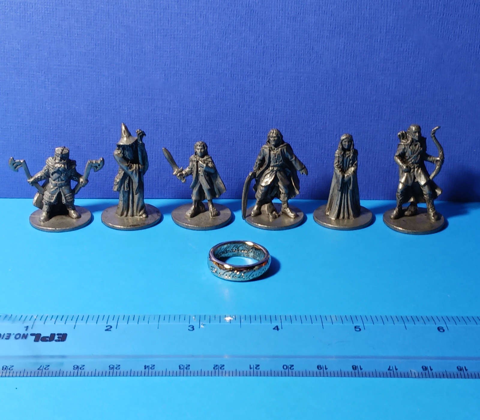 (PICK) Monopoly LOTR Trilogy Edition Pewter Token 2003 Replacement Pieces Parts