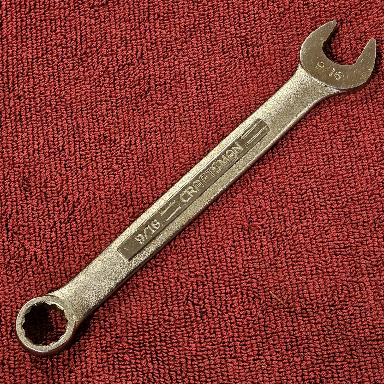 Vintage Craftsman USA 9/16" Combination Wrench -VV Series-44696 #8