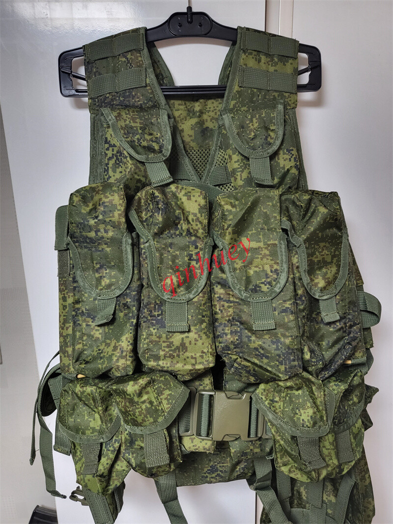 In US! Russian Tactical Vest 6sh117 Molle Bags EMR Set Combat equipment Replica