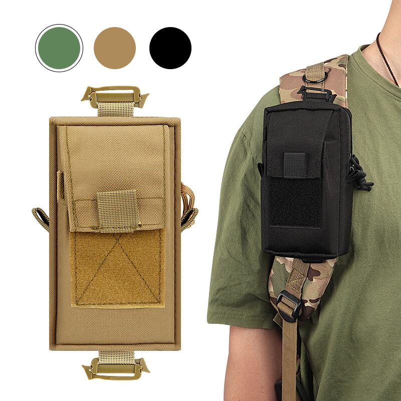 Tactical Accessory Molle Pouch Small Pouch Backpack Shoulder Strap Bag EDC Pouch