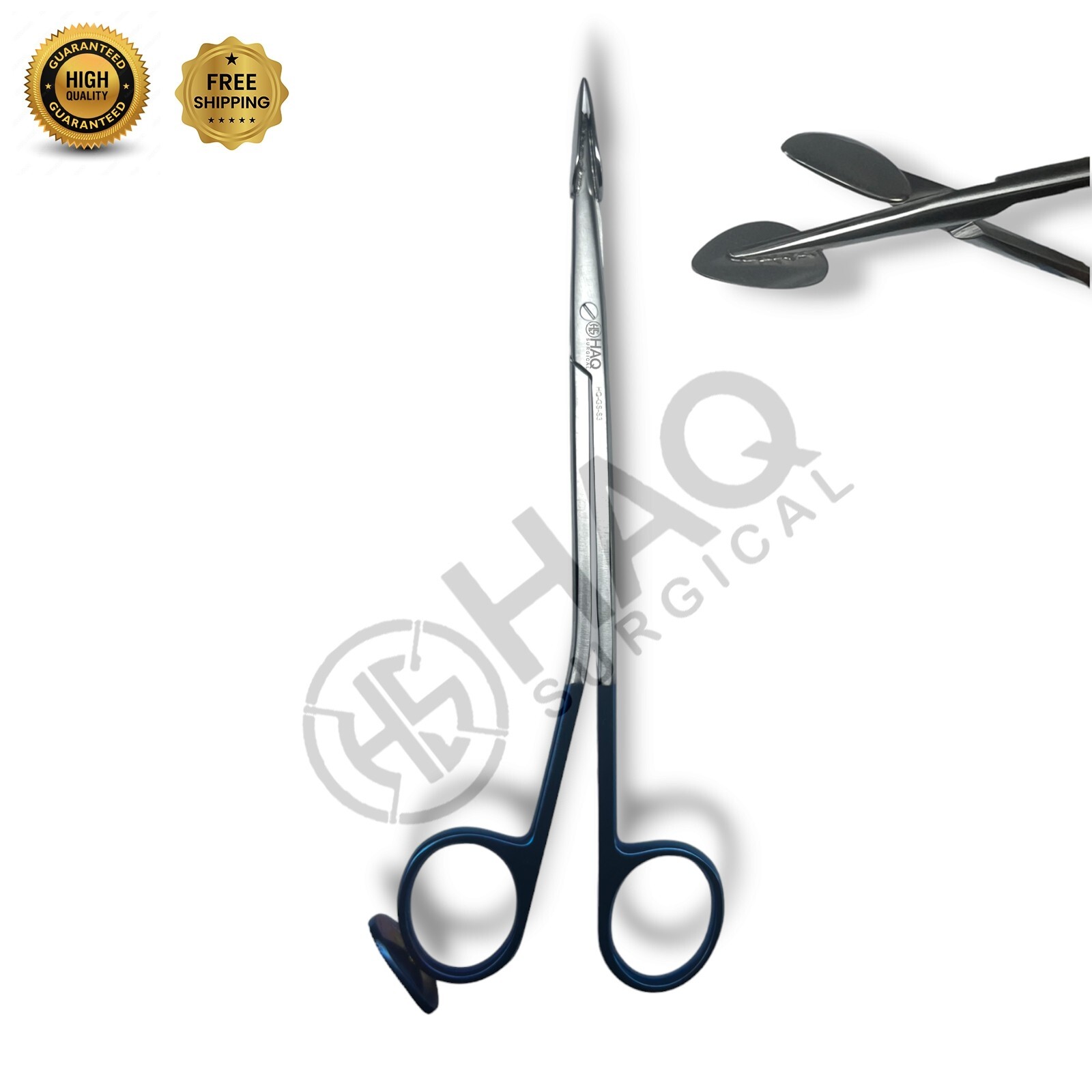 Trepsat Face Lift Dissection Scissors T.C Super Cut Tipped German Scissor 18cm