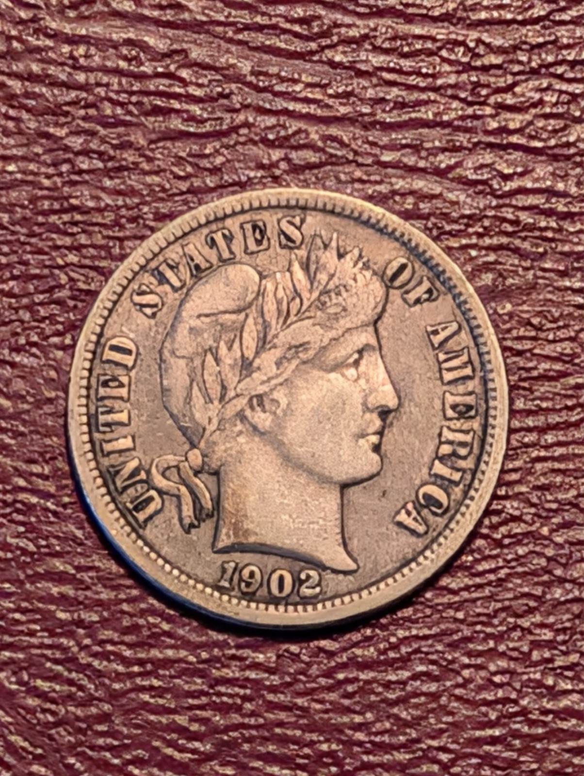 1902-O Barber Dime 10c Ungraded