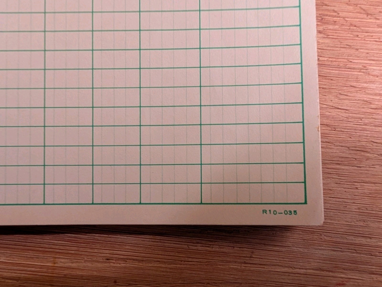 ONE (1) IBM Cobol Coding Form Program Sheet 1970's Form R 10-035