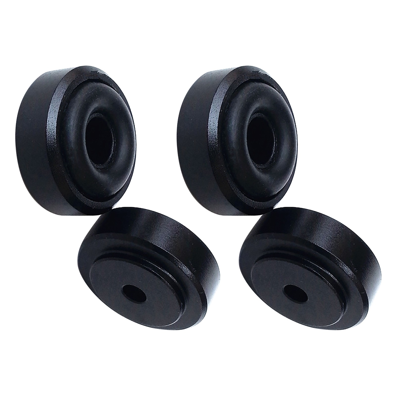 4pcs Black HIFI Audio Speaker Isolation Feet Absorb Shock Pad Amplifier Stand
