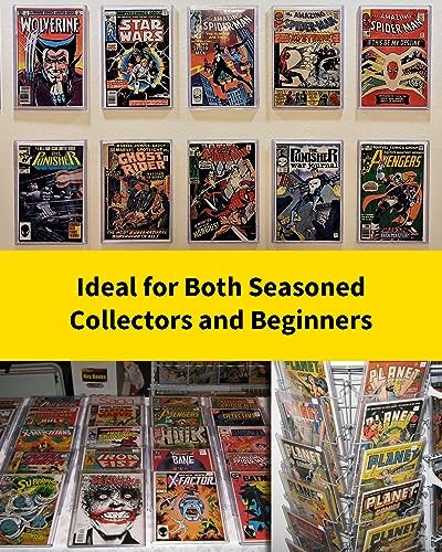 HYARUAT Comic Book Top Loaders - Protector Hard Case Sleeve, Toploader Holder fo