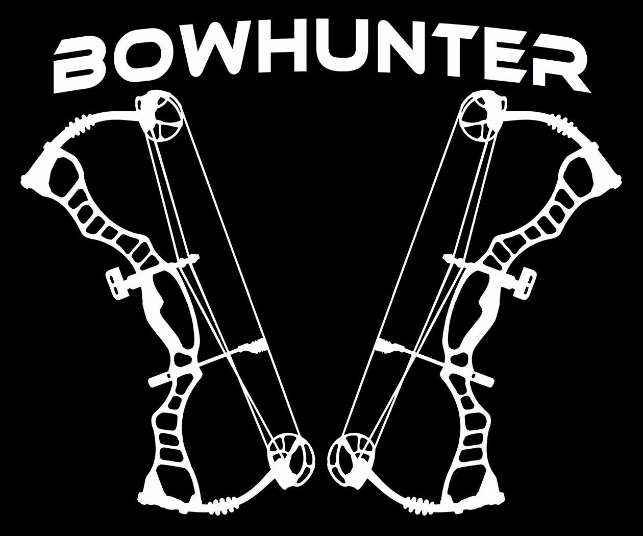 Bow Hunter Decal,Deer skull sticker,Compound bow,archery,deer hunting,bear