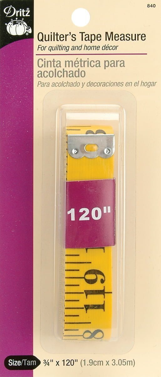 Dritz Quilter's Tape Measure 3/4"X120"