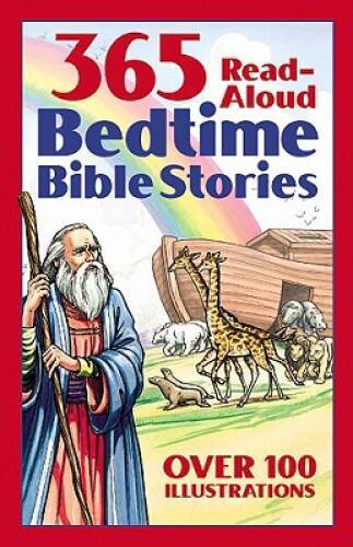Bedtime Bible Story Book: 365 Read-aloud Stories from the Bible - GOOD