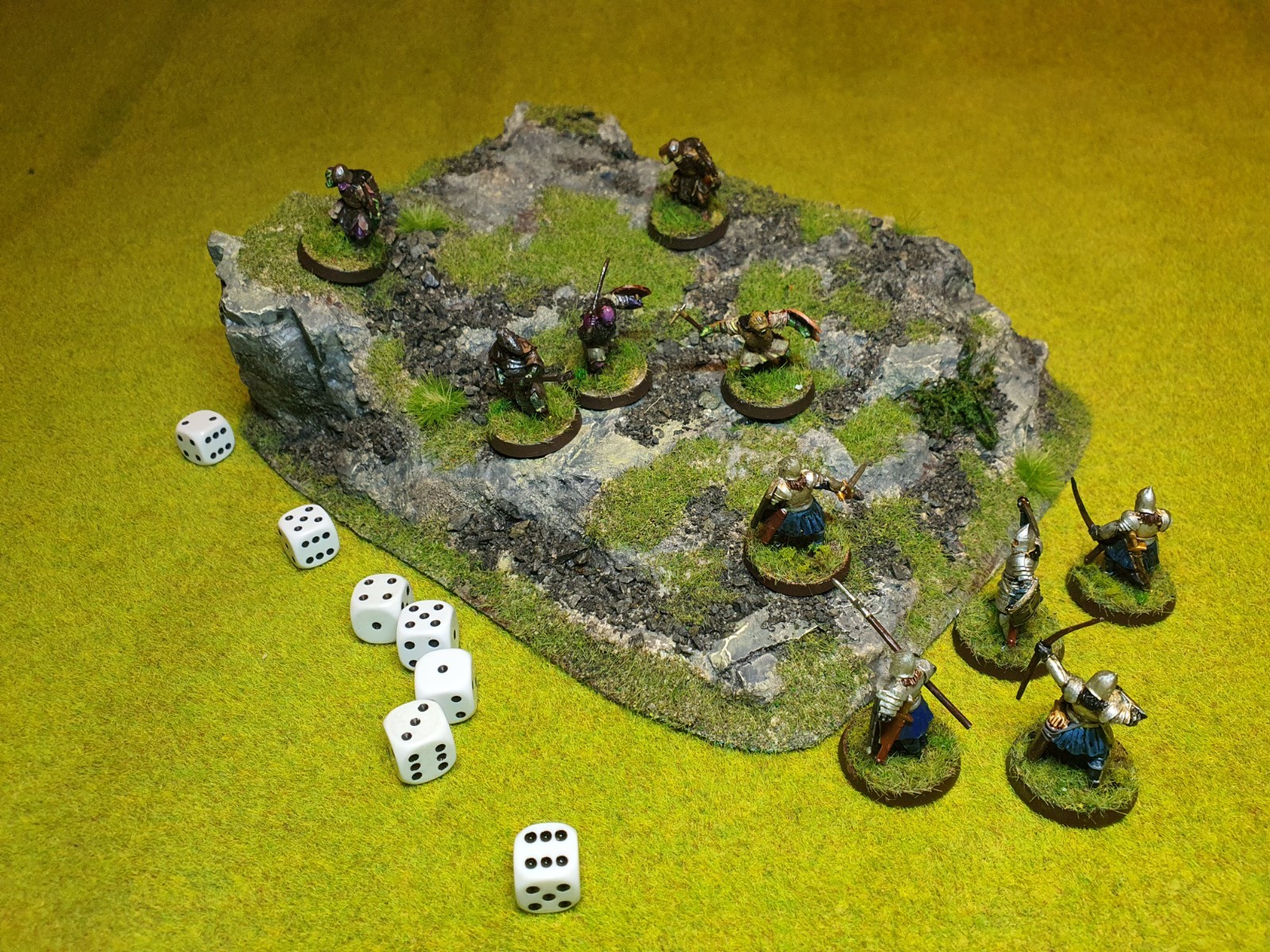 Handmade Wargaming Hill Tabletop Miniature Scenery RPG Terrain
